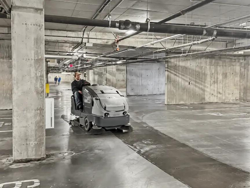 LDC Cleaning Services on site